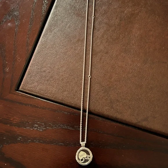 Pandora Circle Necklace w/ Charms - Picture 3 of 4